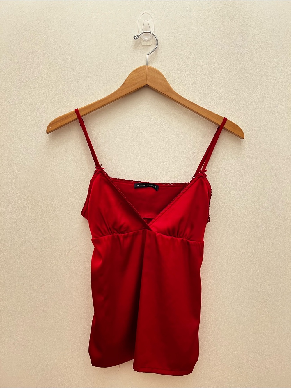 John Galt Red Edith Tank Top